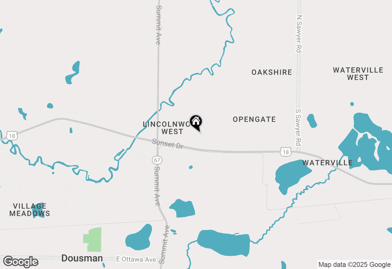 Map of 35800 Whitaker Ln, Summit, WI 53066