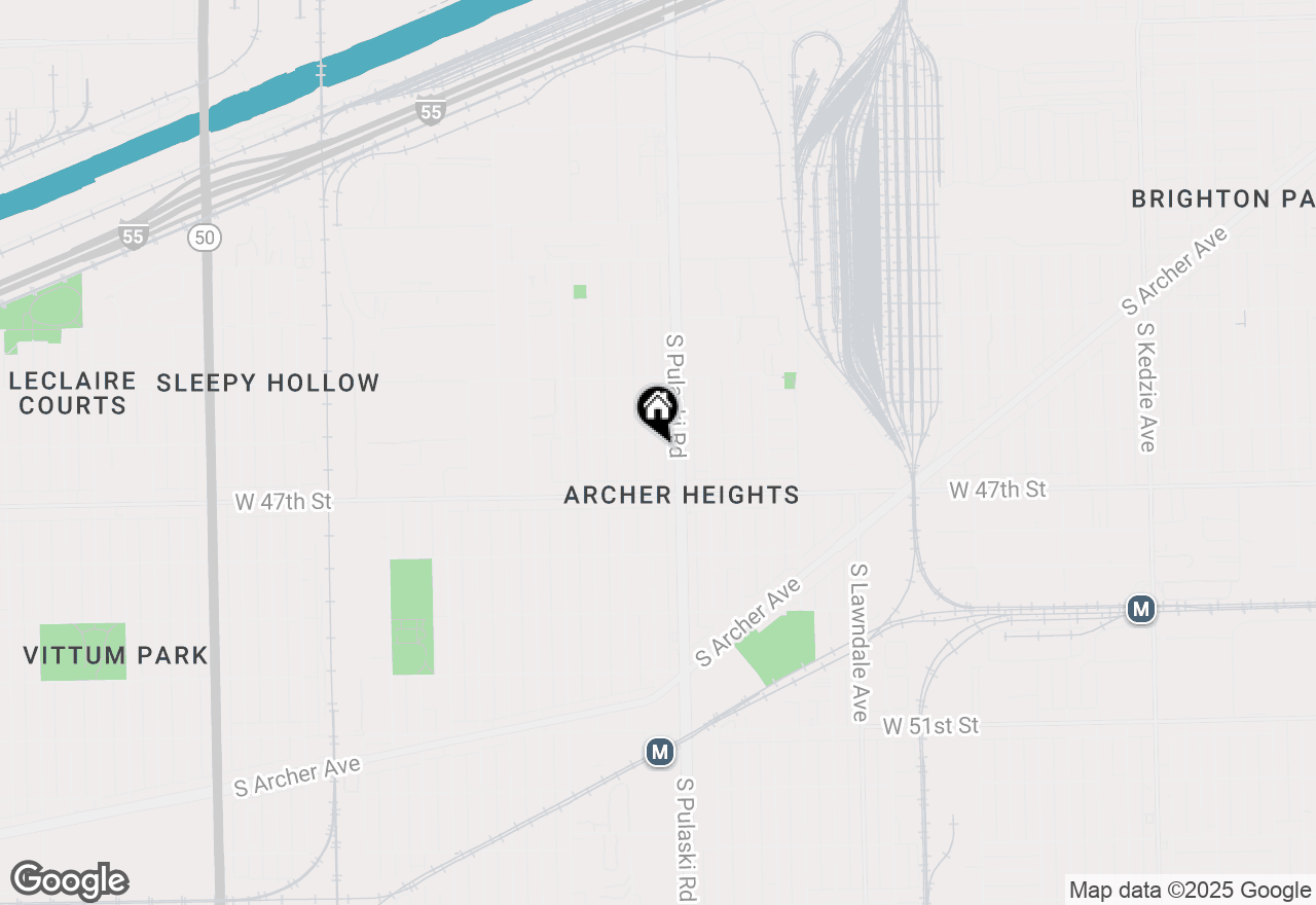 Map of 4615 S Komensky Avenue, Chicago, IL 60632