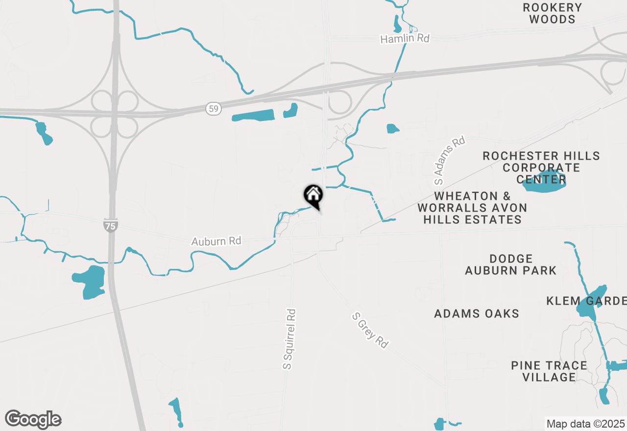 Map of 33 N Squirrel Road #12, Auburn Hills, MI 48326