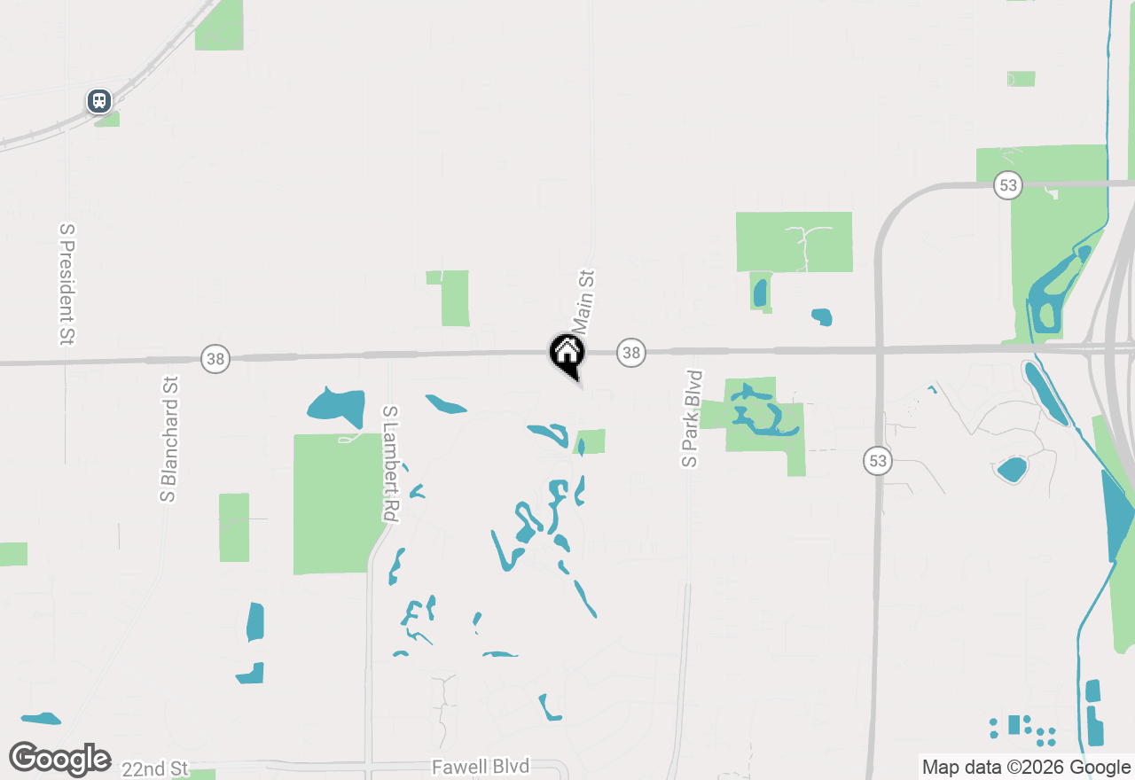 Map of 40 S Main Street #4A, Glen Ellyn, IL 60137