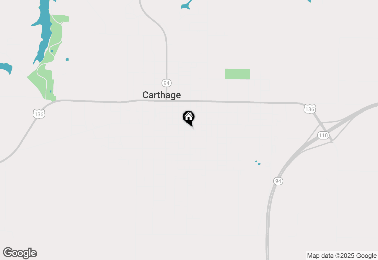 Map of 20 S Washington, Carthage, IL 62321