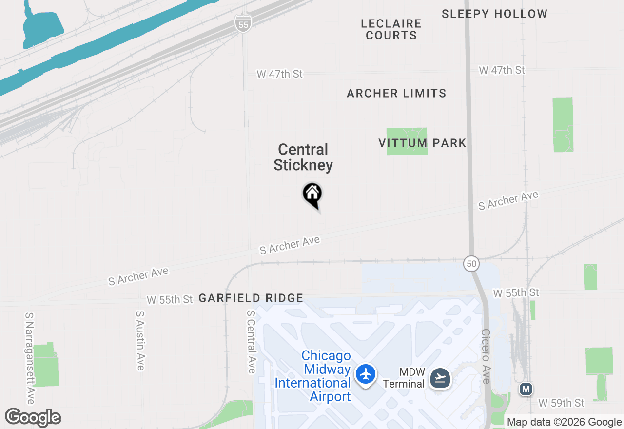Map of 5200 S Lorel Avenue #1, Chicago, IL 60638