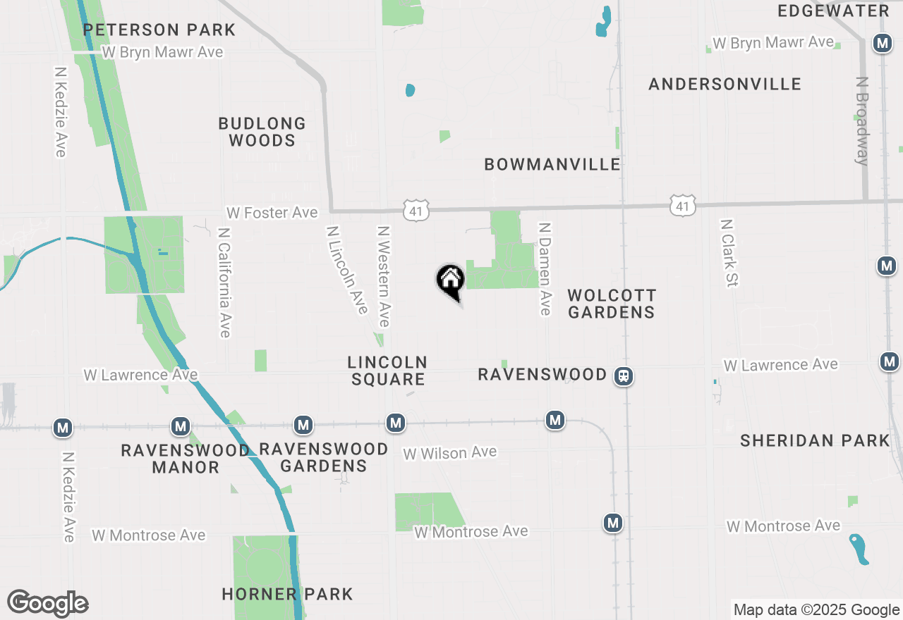 Map of 4931 N Bell Avenue, Chicago, IL 60625