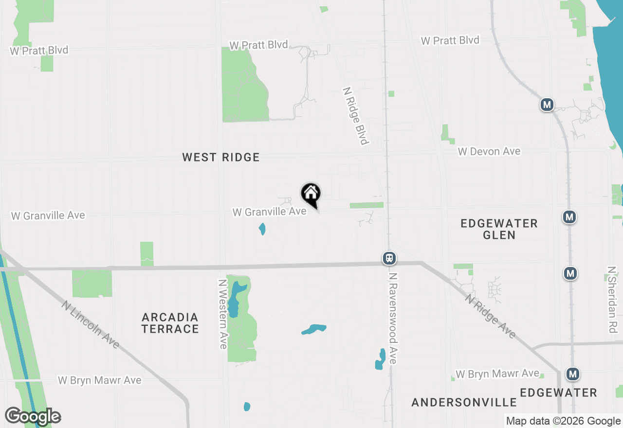 Map of 6161 N Hoyne Avenue #512, Chicago, IL 60659