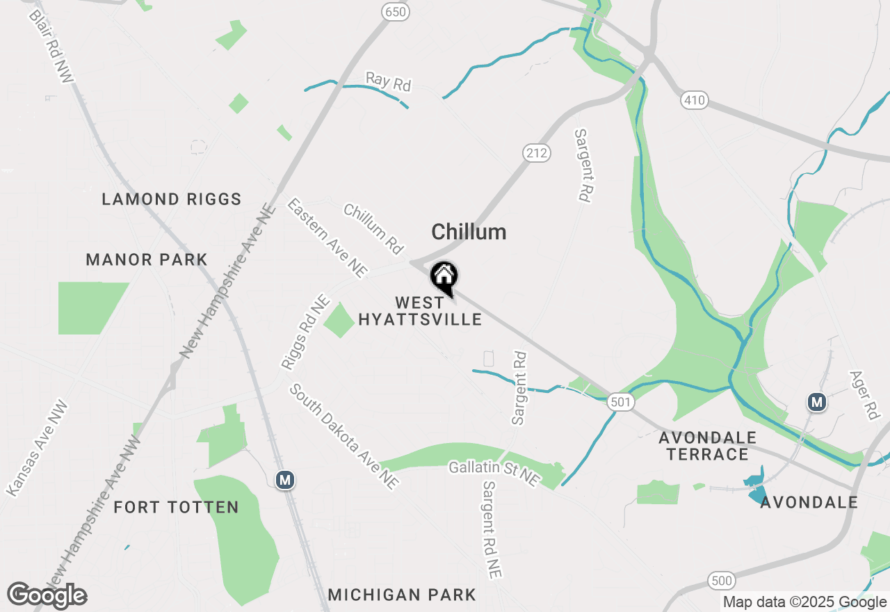 Map of 1005 Chillum Road #310, Hyattsville, MD 20782