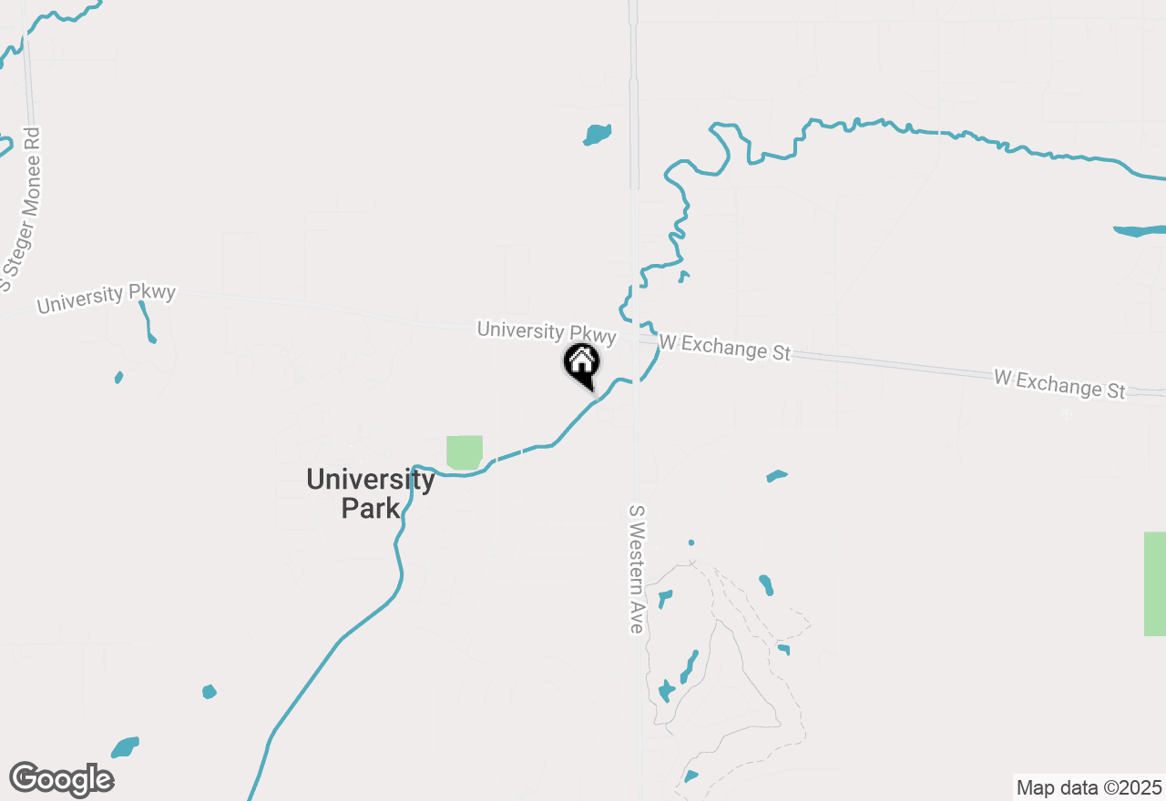 Map of 523 Circle Drive, University Park, IL 60484