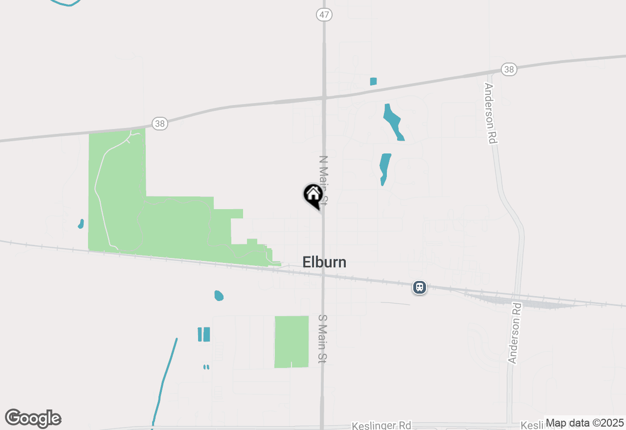 Map of 118 W Reader Street, Elburn, IL 60119