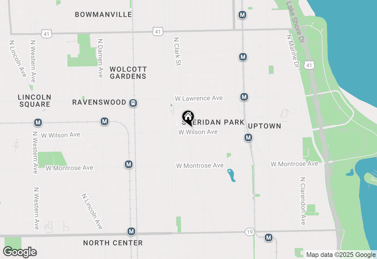 Map of 4635 N Clark Street, Chicago, IL 60640