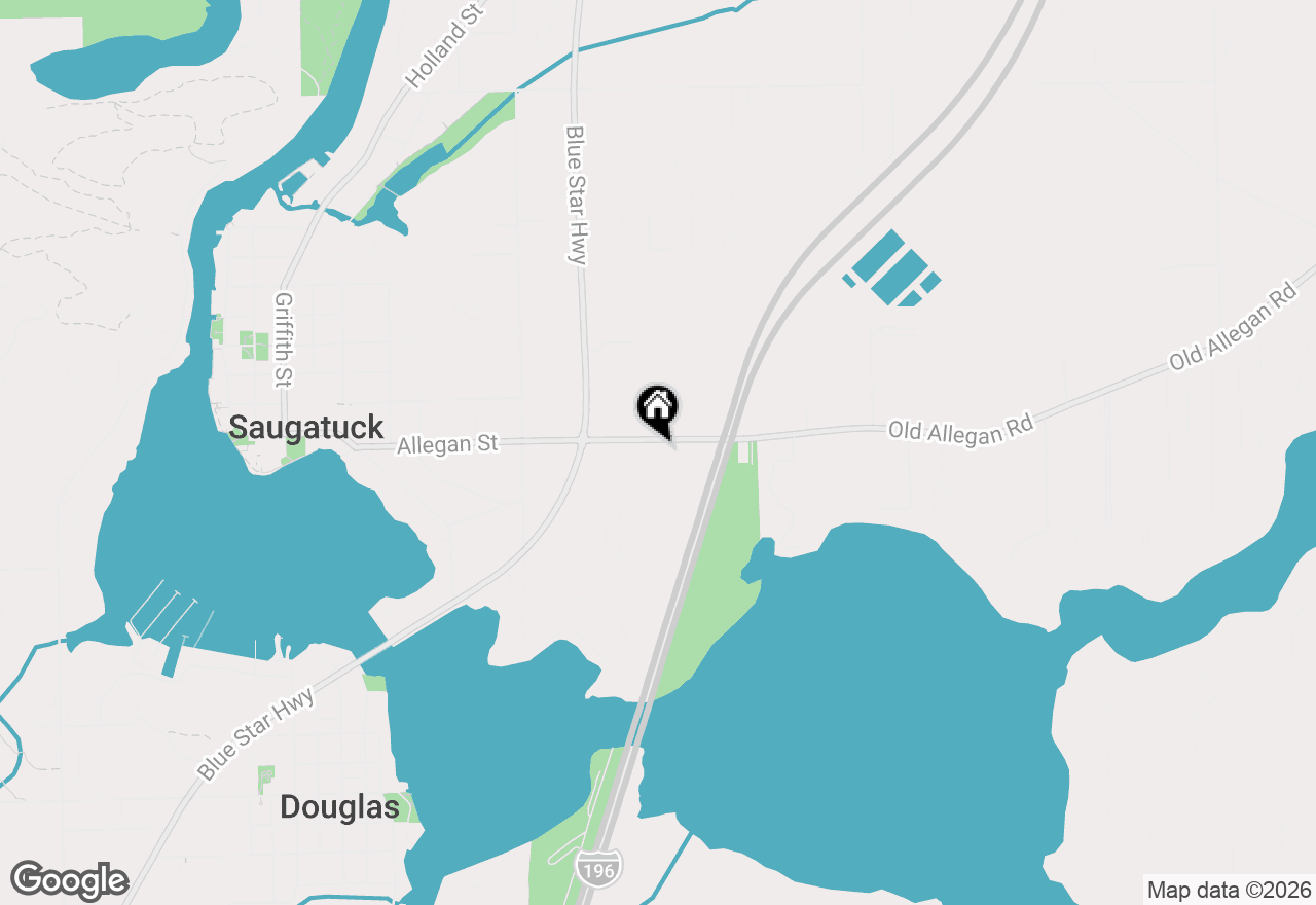 Map of 6540 Old Allegan Road, Saugatuck, MI 49453
