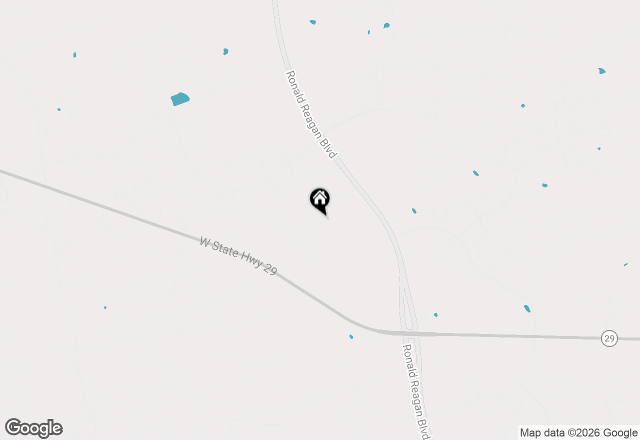 Map of 165 Carlina Loop, Liberty Hill, TX 78642