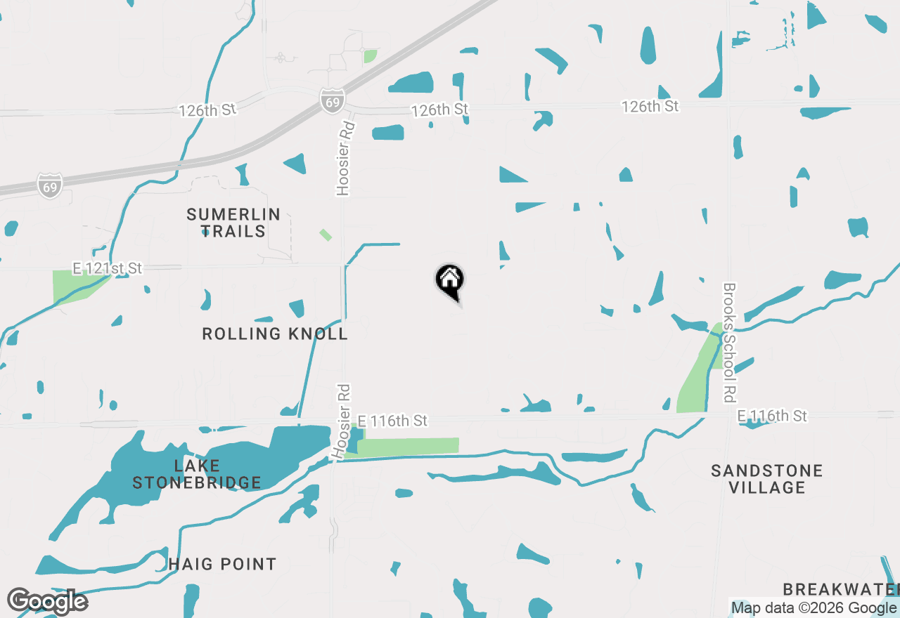 Map of 11560 Norwich Court, Fishers, IN 46037