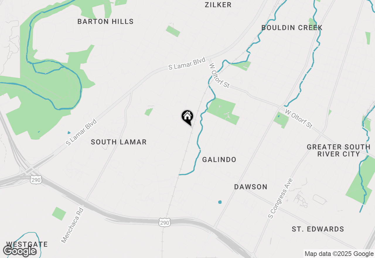 Map of 2901 Burning Oak Dr #B, Austin, TX 78704