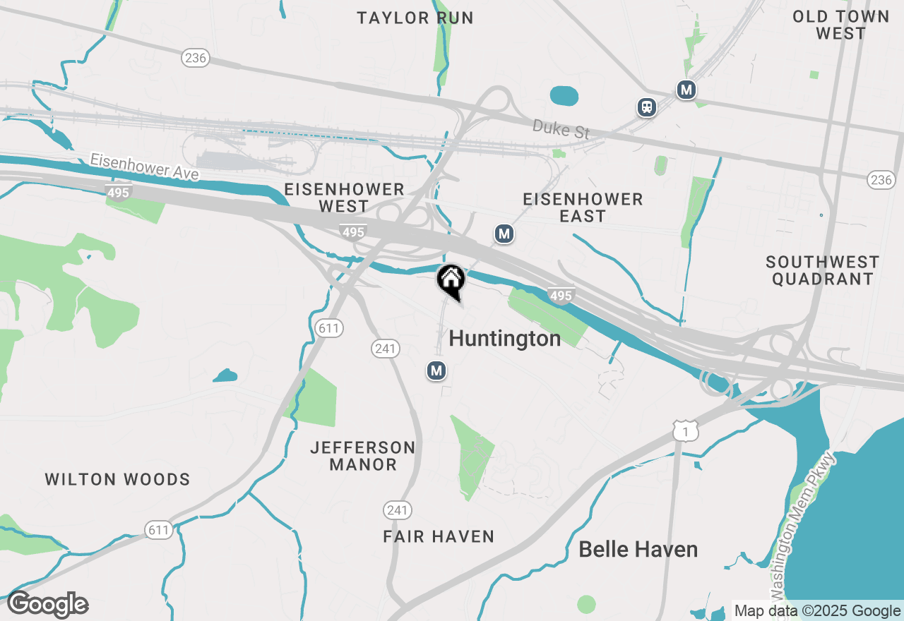 Map of 2451 Midtown Avenue #1617, Alexandria, VA 22303