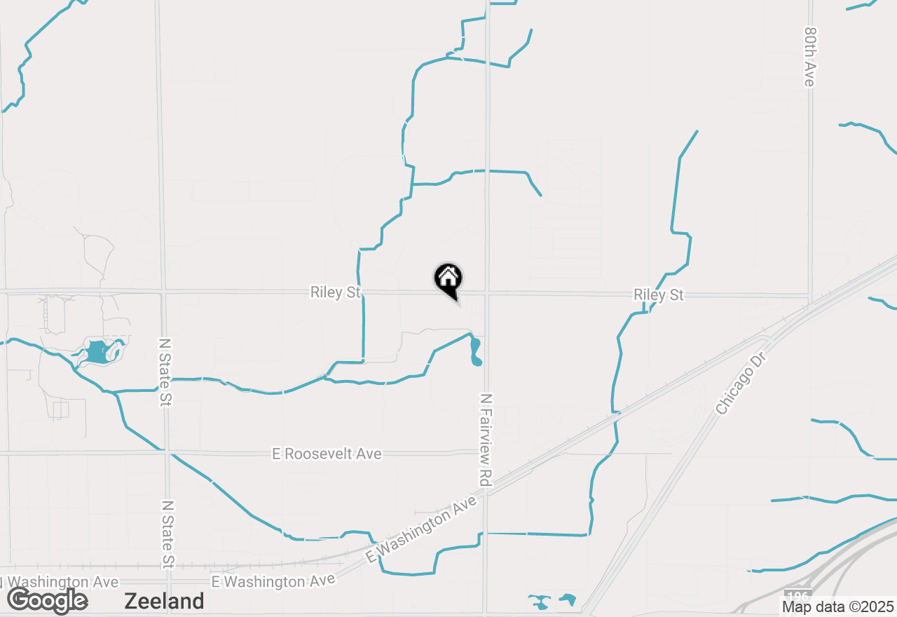 Map of 600 E Riley Street, Zeeland, MI 49464