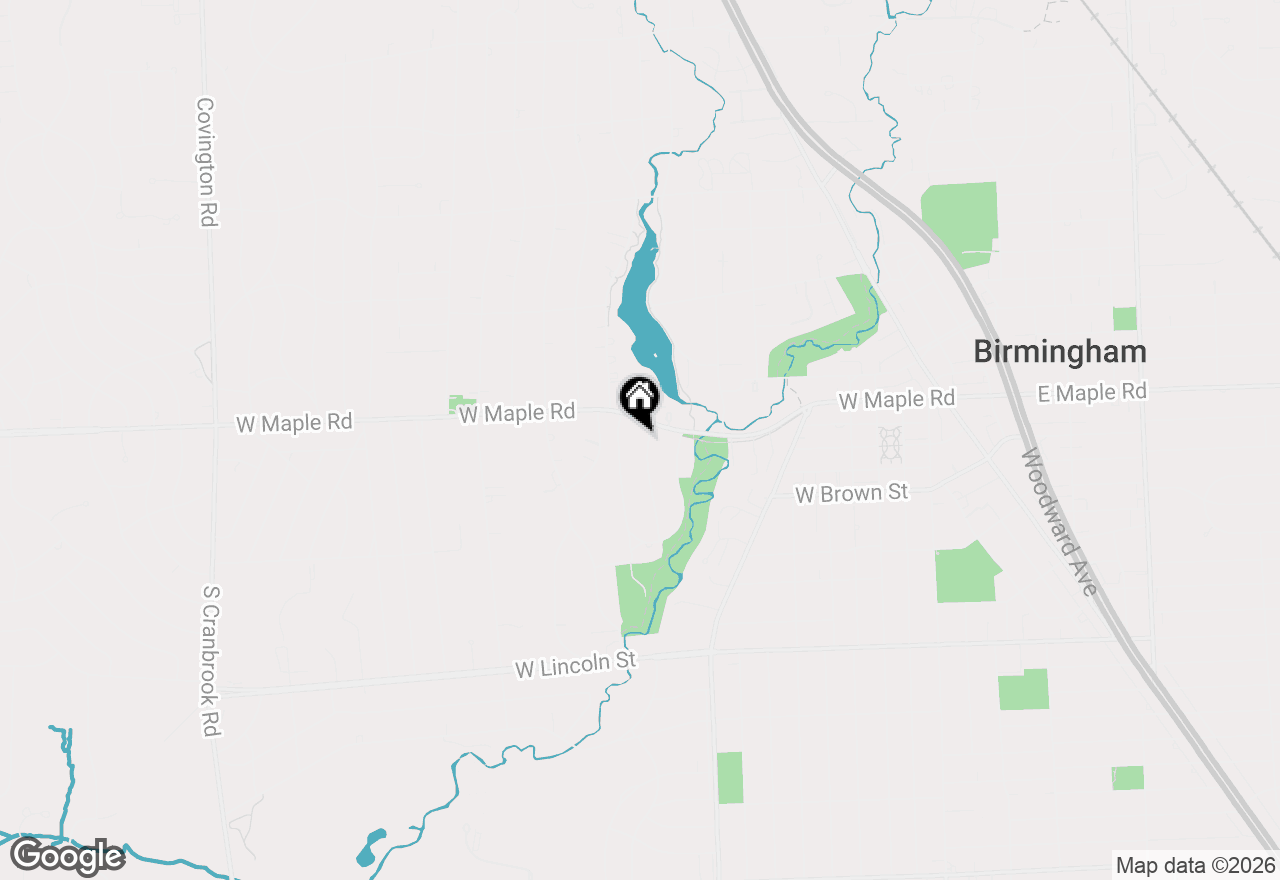 Map of 200 Aspen Road, Birmingham, MI 48009