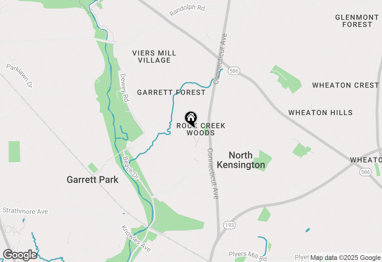 Map of 3915 Rickover Road, Silver Spring, MD 20902