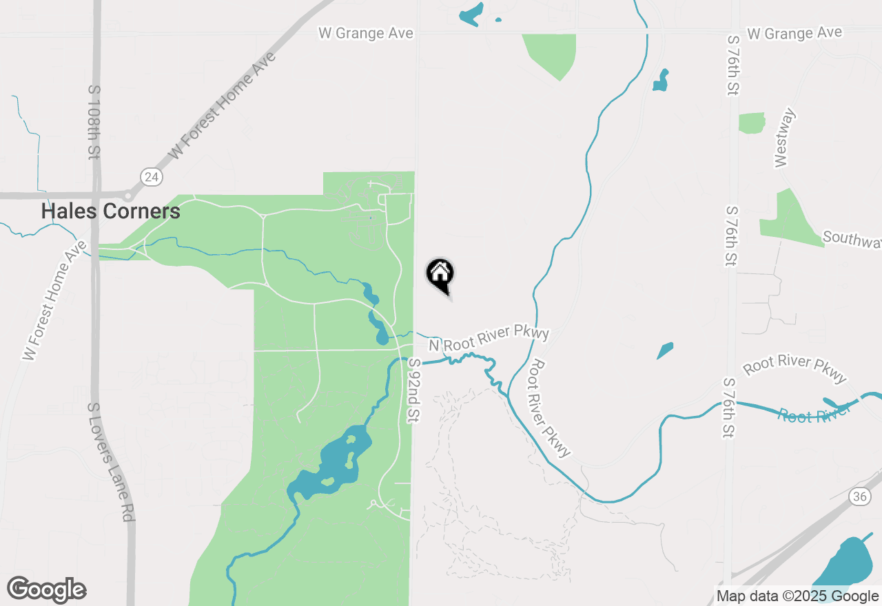 Map of 9043 Glenwood Dr, Greendale, WI 53129