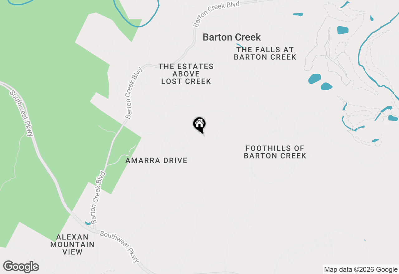 Map of 8221 Carranzo Dr, Austin, TX 78735