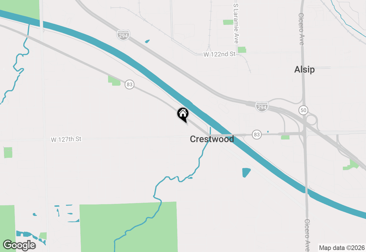 Map of 12620 S Alpine Drive #9, Alsip, IL 60803