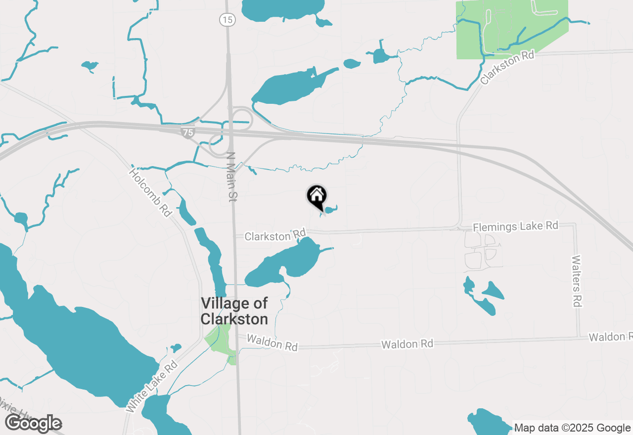 Map of 6576 Steeple Ridge, Clarkston, MI 48346
