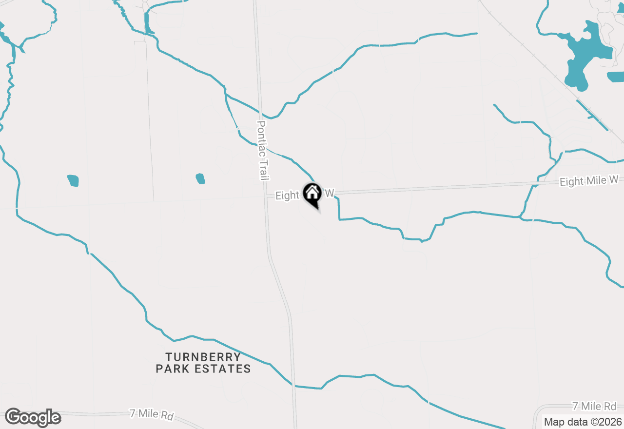 Map of 9924 Tuscany Valley Way, South Lyon, MI 48178