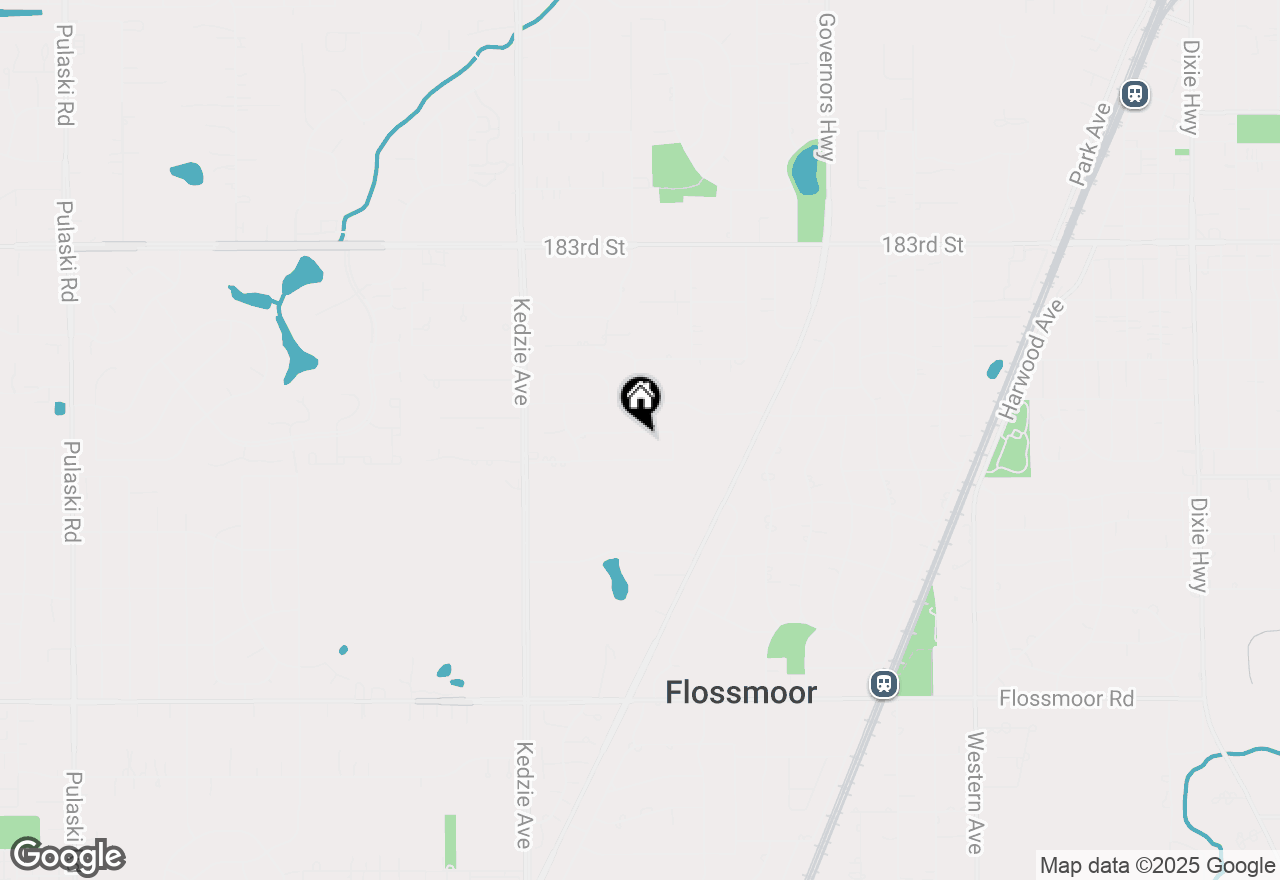 Map of 2946 Carmel Drive, Flossmoor, IL 60422