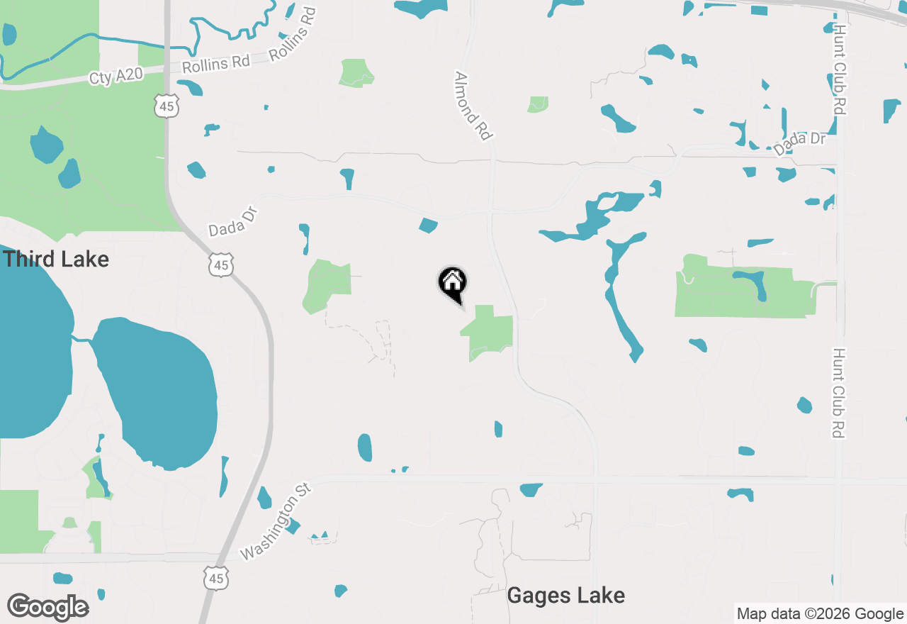 Map of 767 Aster Drive, Gurnee, IL 60031