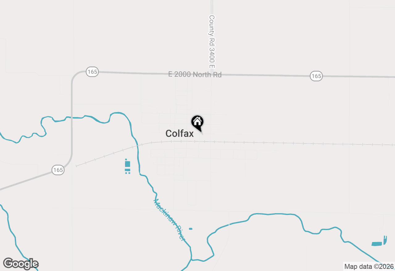 Map of 124 E Main Street, Colfax, IL 61728