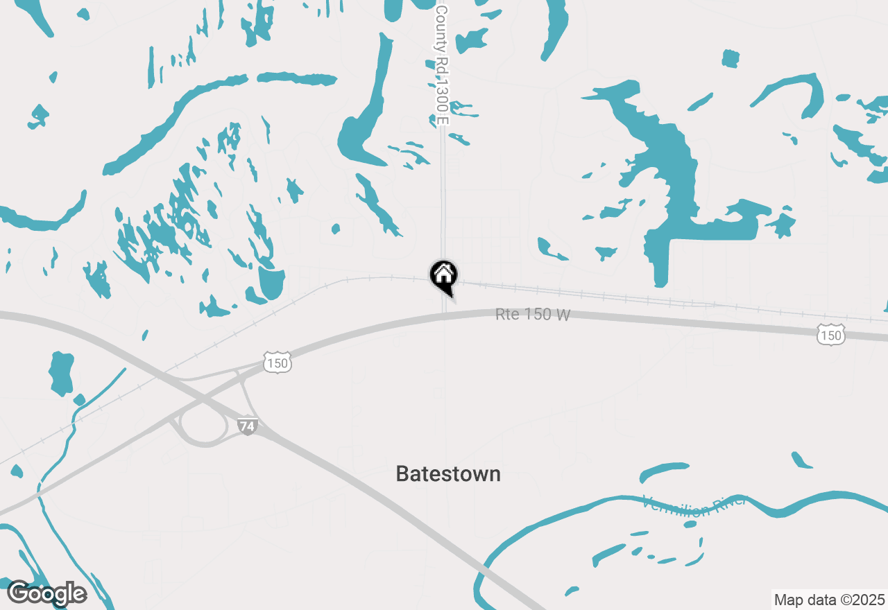 Map of  Henning Rd, Danville, IL 61834