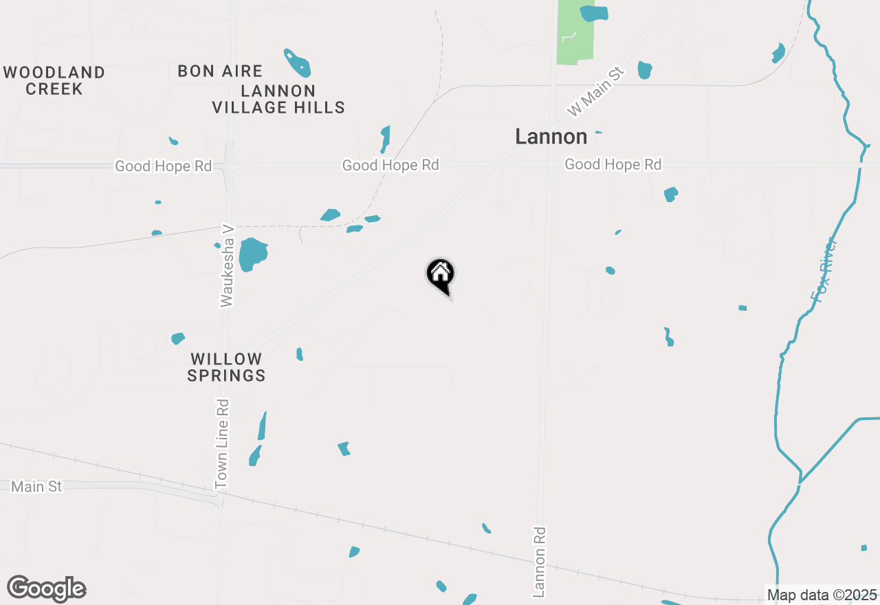 Map of N68W20922 Fairview Dr, Menomonee Falls, WI 53051