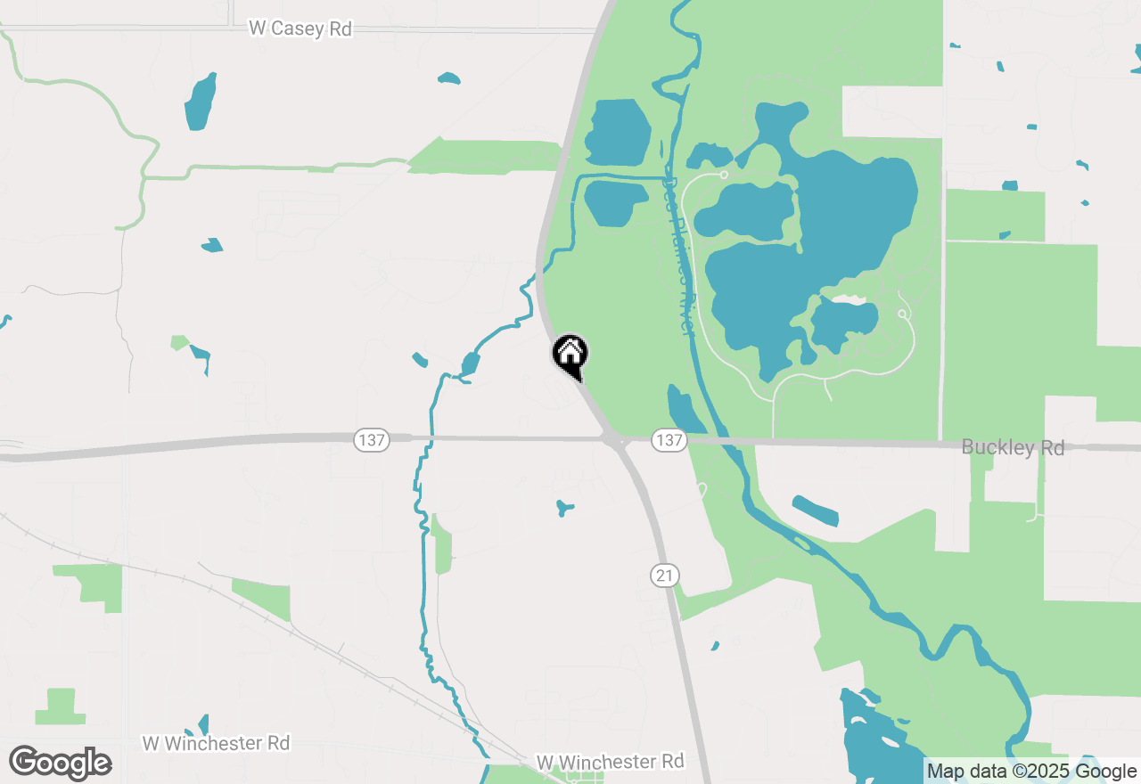 Map of 1908 Lynn Circle, Libertyville, IL 60048