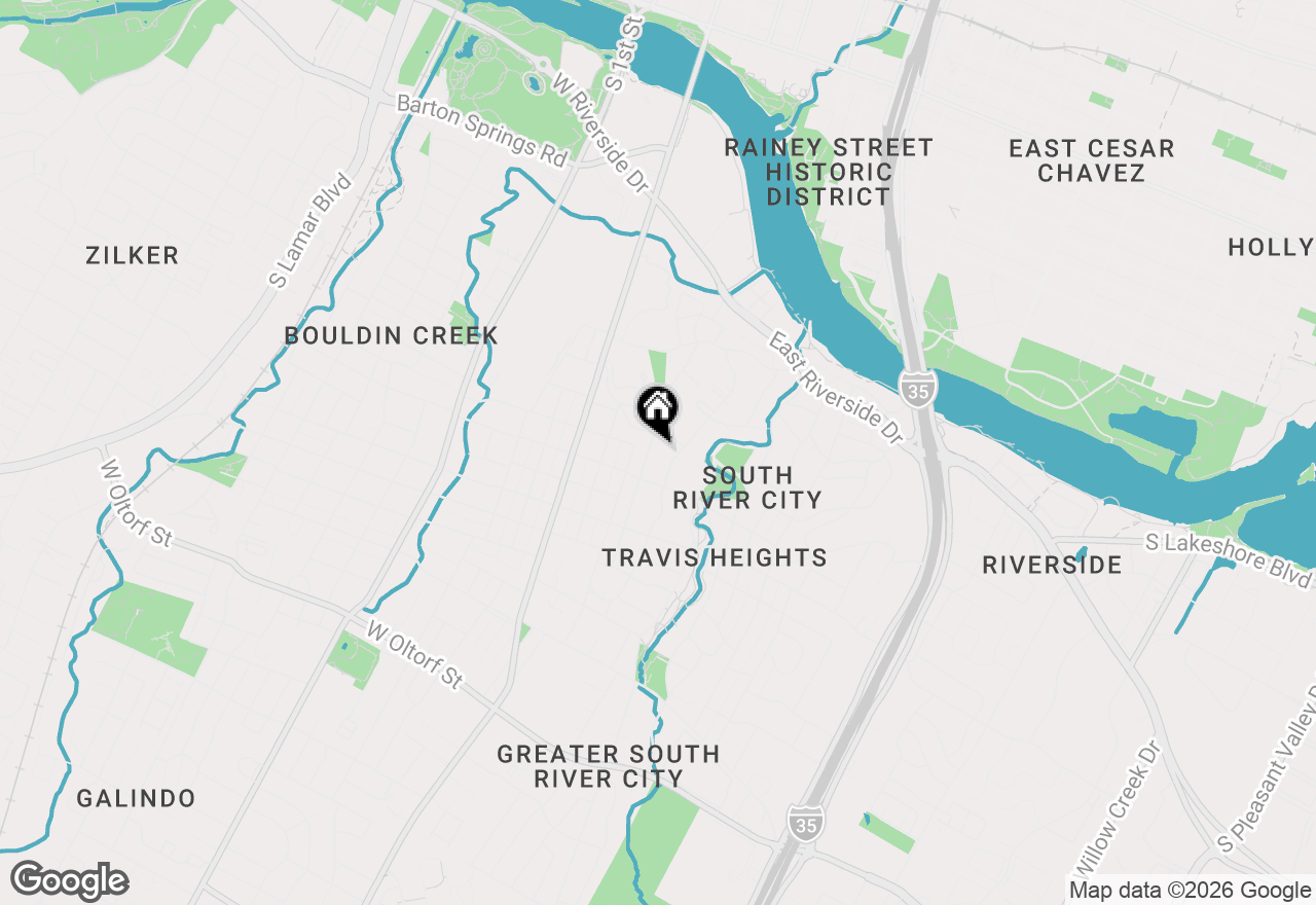 Map of 1503 Drake Ave #B, Austin, TX 78704