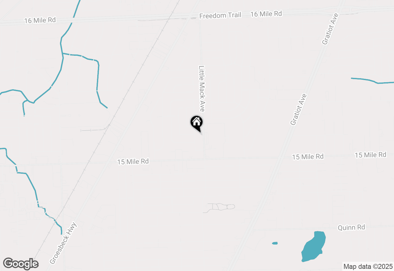 Map of 35350 Silvano, Clinton Twp, MI 48035