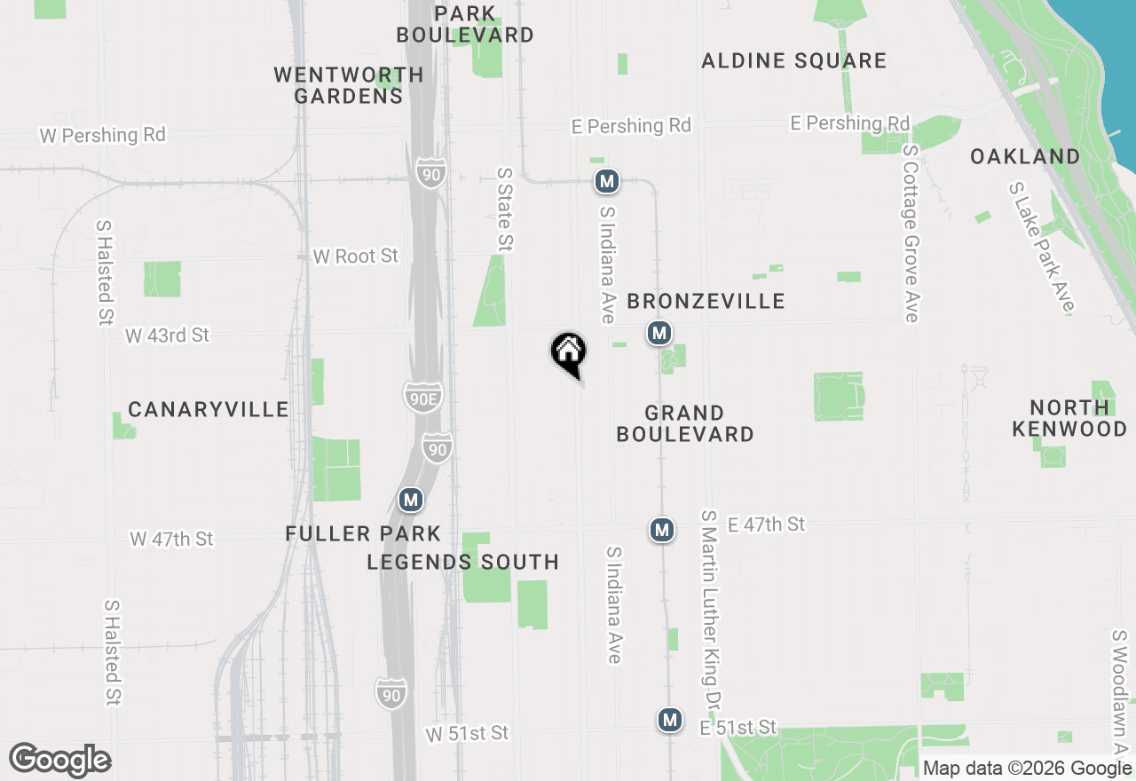 Map of 4408 S Michigan Avenue, Chicago, IL 60653