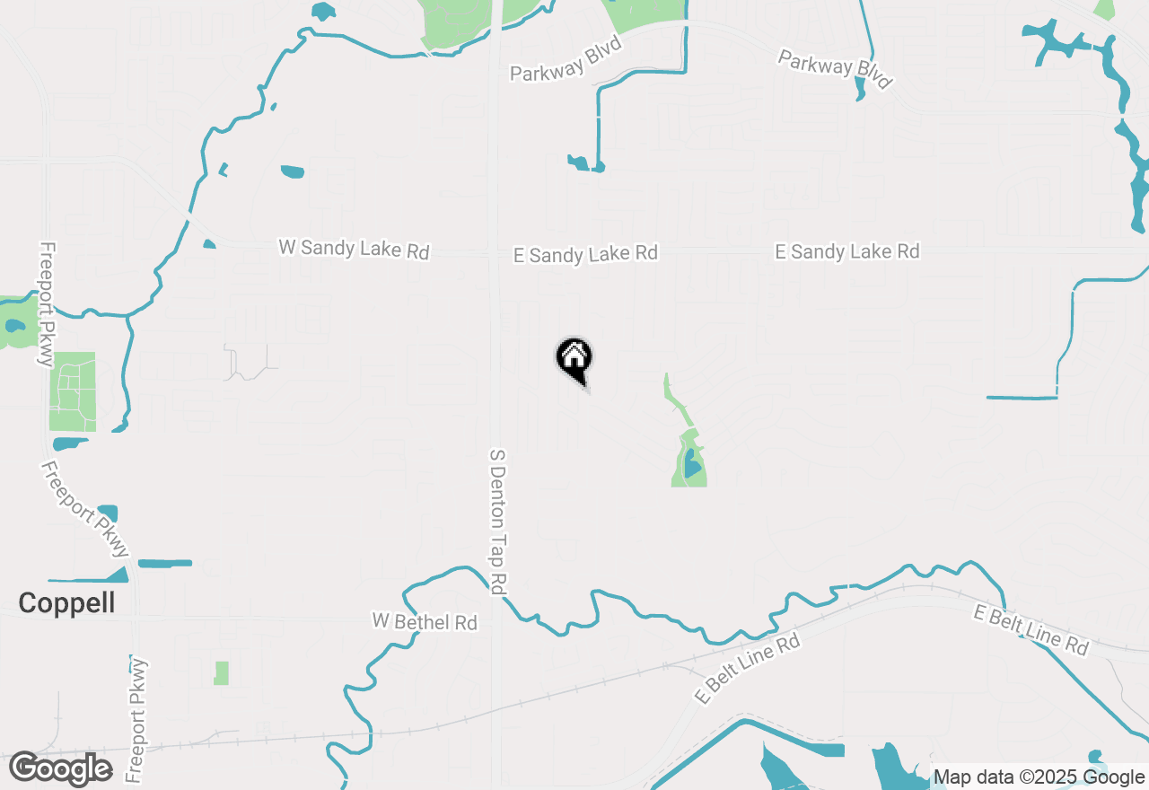 Map of 248 Heather Glen Drive, Coppell, TX 75019