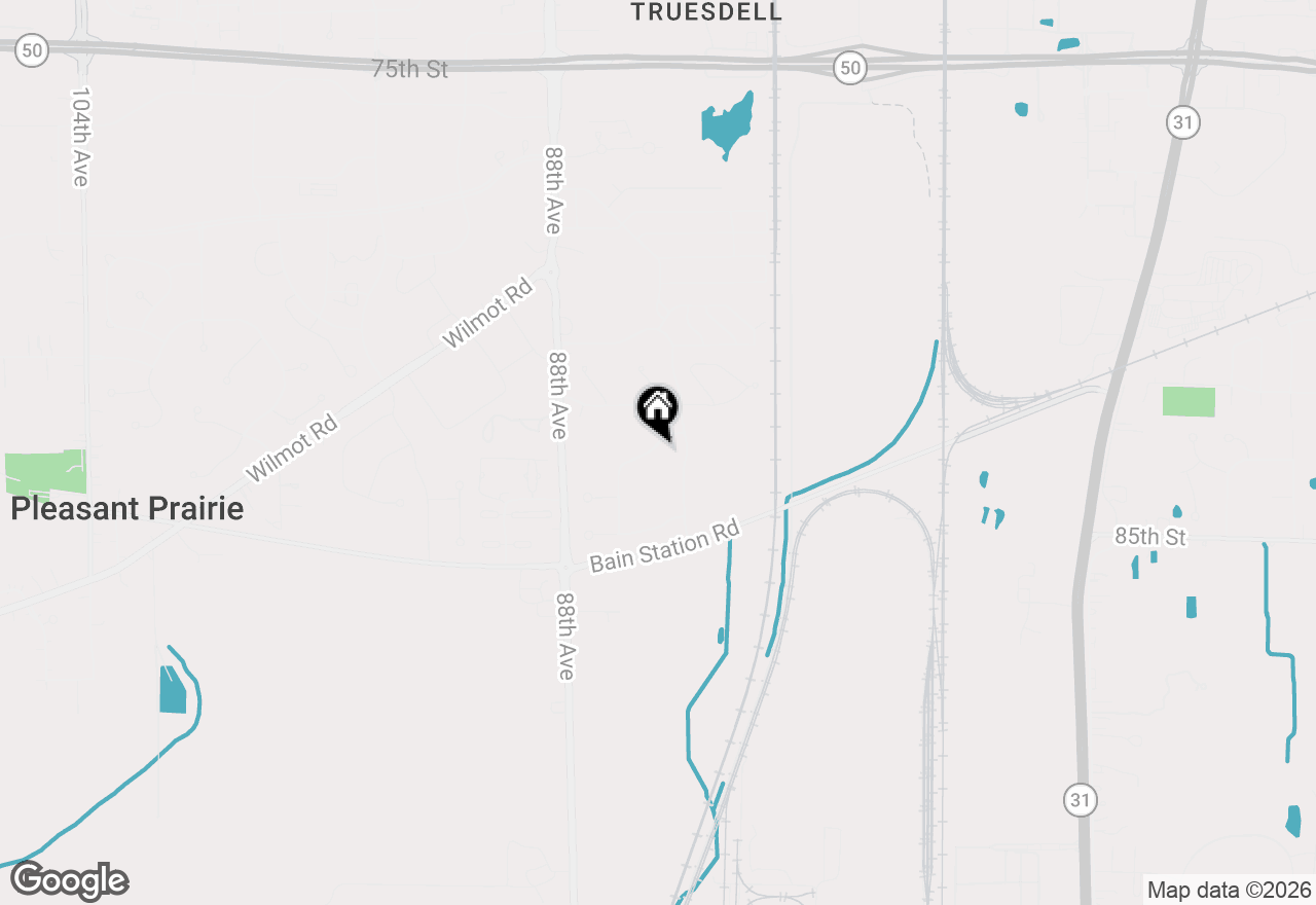 Map of 8606 Summit Pl, Pleasant Prairie, WI 53158