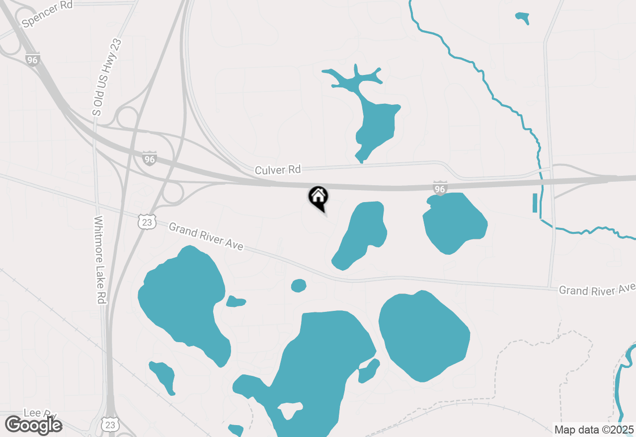 Map of 5821 Windword Drive, Brighton, MI 48116