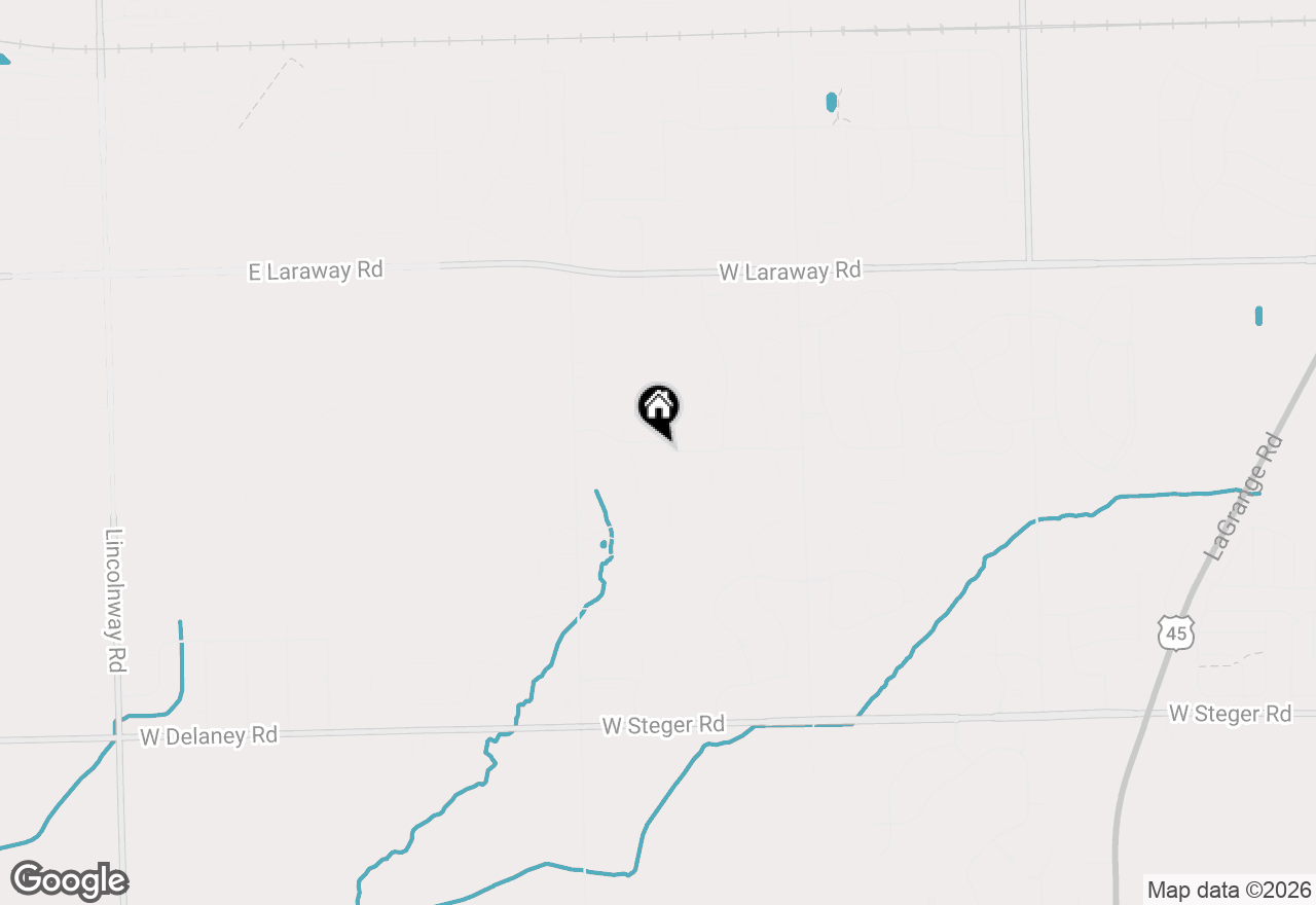 Map of 22602 Granite Drive, Frankfort, IL 60423
