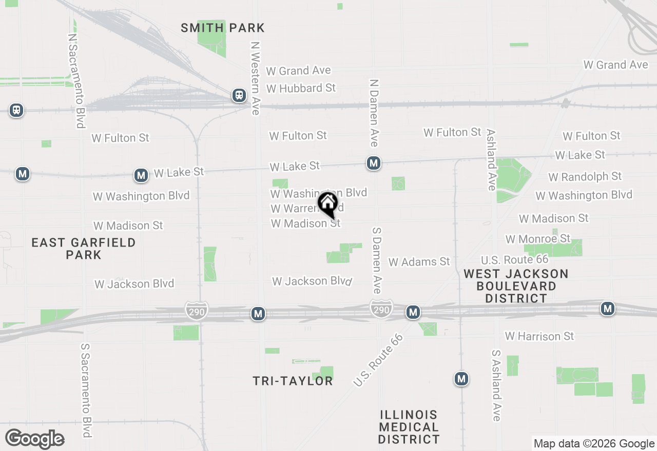 Map of 2139 W Madison Street #509, Chicago, IL 60612