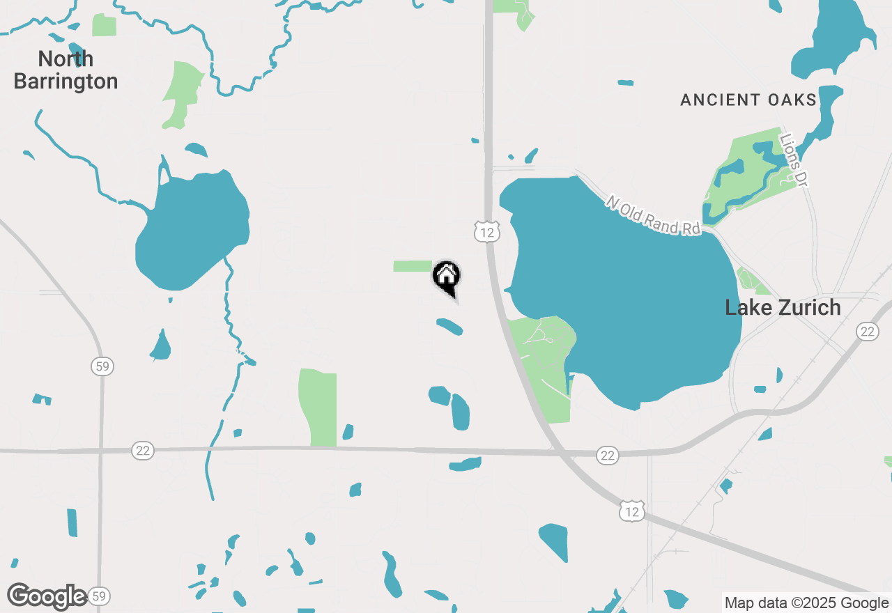 Map of 100 Clubhouse Lane #301, Lake Zurich, IL 60047