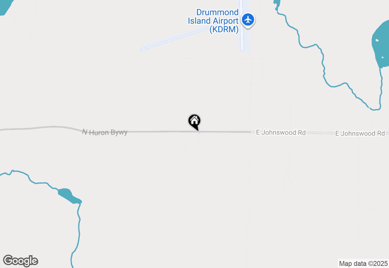 Map of 29582 E Channel, Drummond Island, MI 49726