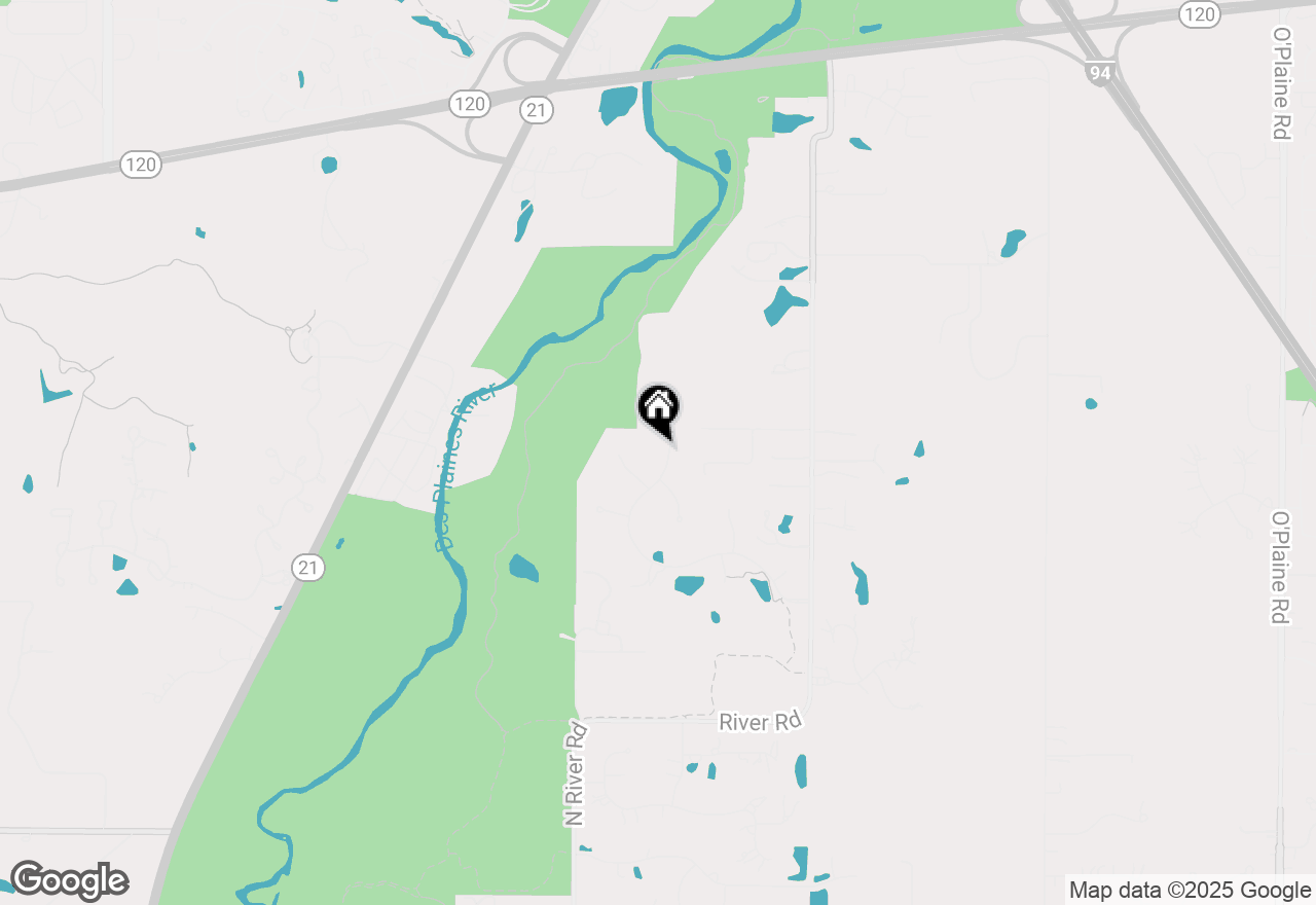 Map of 1520 Daybreak Drive, Libertyville, IL 60048