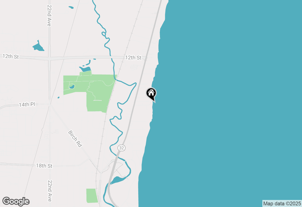 Map of 500 14th Pl, Kenosha, WI 53140