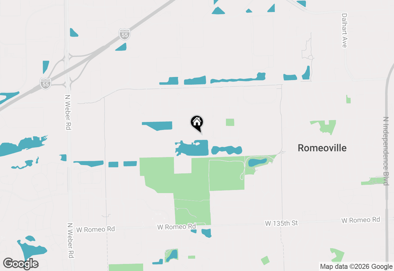 Map of 919 Brassfield Avenue, Romeoville, IL 60446