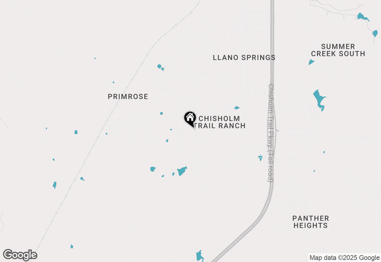 Map of 6765 Iron Oak Road, Fort Worth, TX 76036