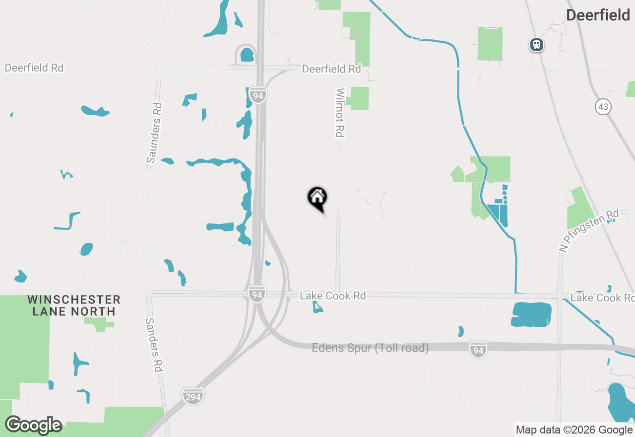 Map of 1685 Landy Lane, Deerfield, IL 60015