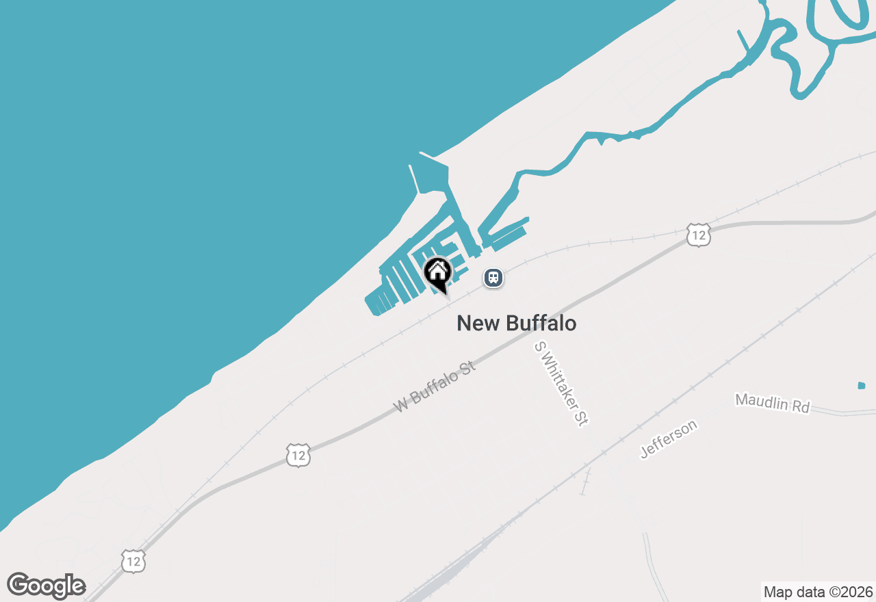 Map of 420 W Oselka Drive #212, New Buffalo, MI 49117