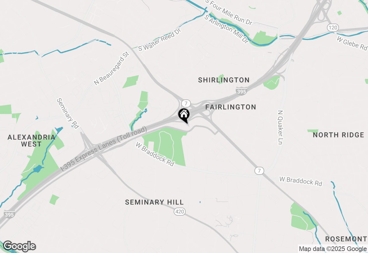 Map of 2500 N Van Dorn Street #722, Alexandria, VA 22302