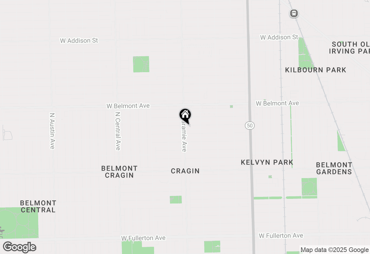 Map of 3043 N Laramie Avenue #2, Chicago, IL 60641