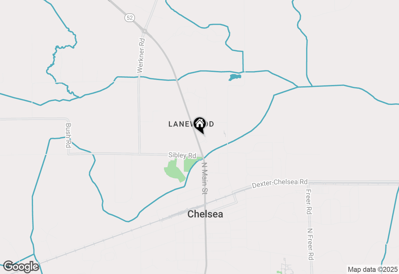 Map of 710 N Main Street, Chelsea, MI 48118